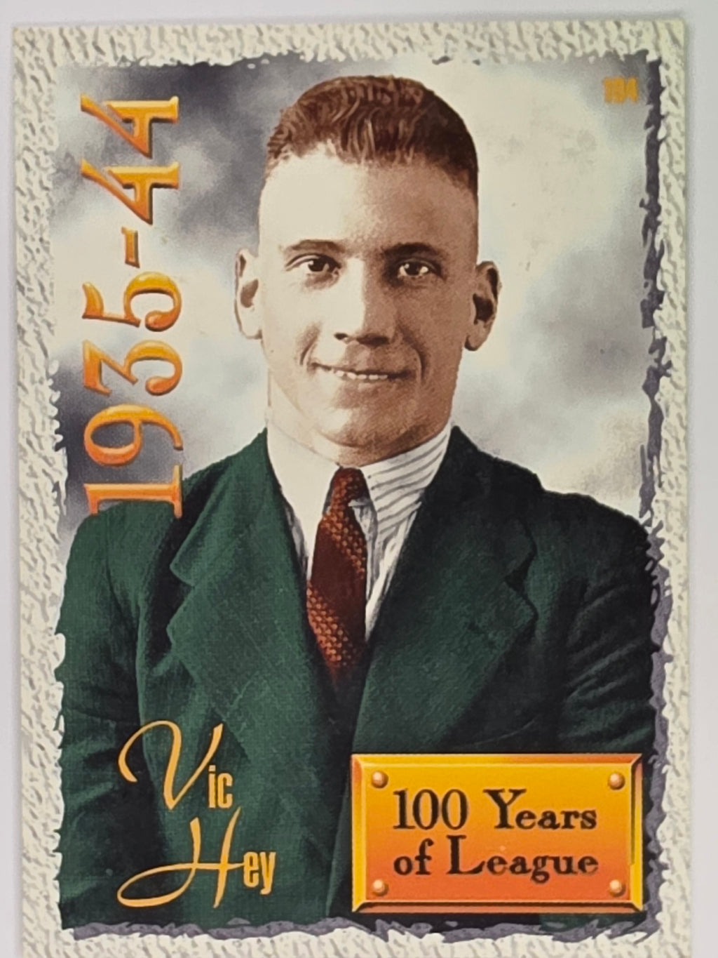 NRL 1995 Dynamic Series 2 | Base Card #194 | Vic Hey