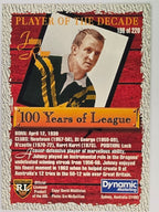 NRL 1995 Dynamic Series 2 | Base Card #196 | Johnny Raper | St George Dragons