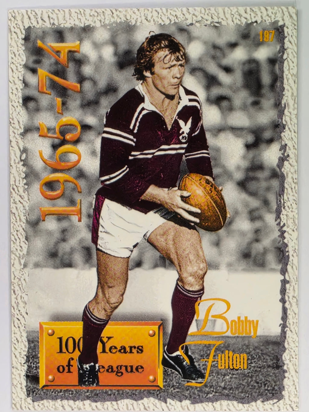 NRL 1995 Dynamic Series 2 | Base Card #197 | Bobby Fulton | Manly Sea Eagles