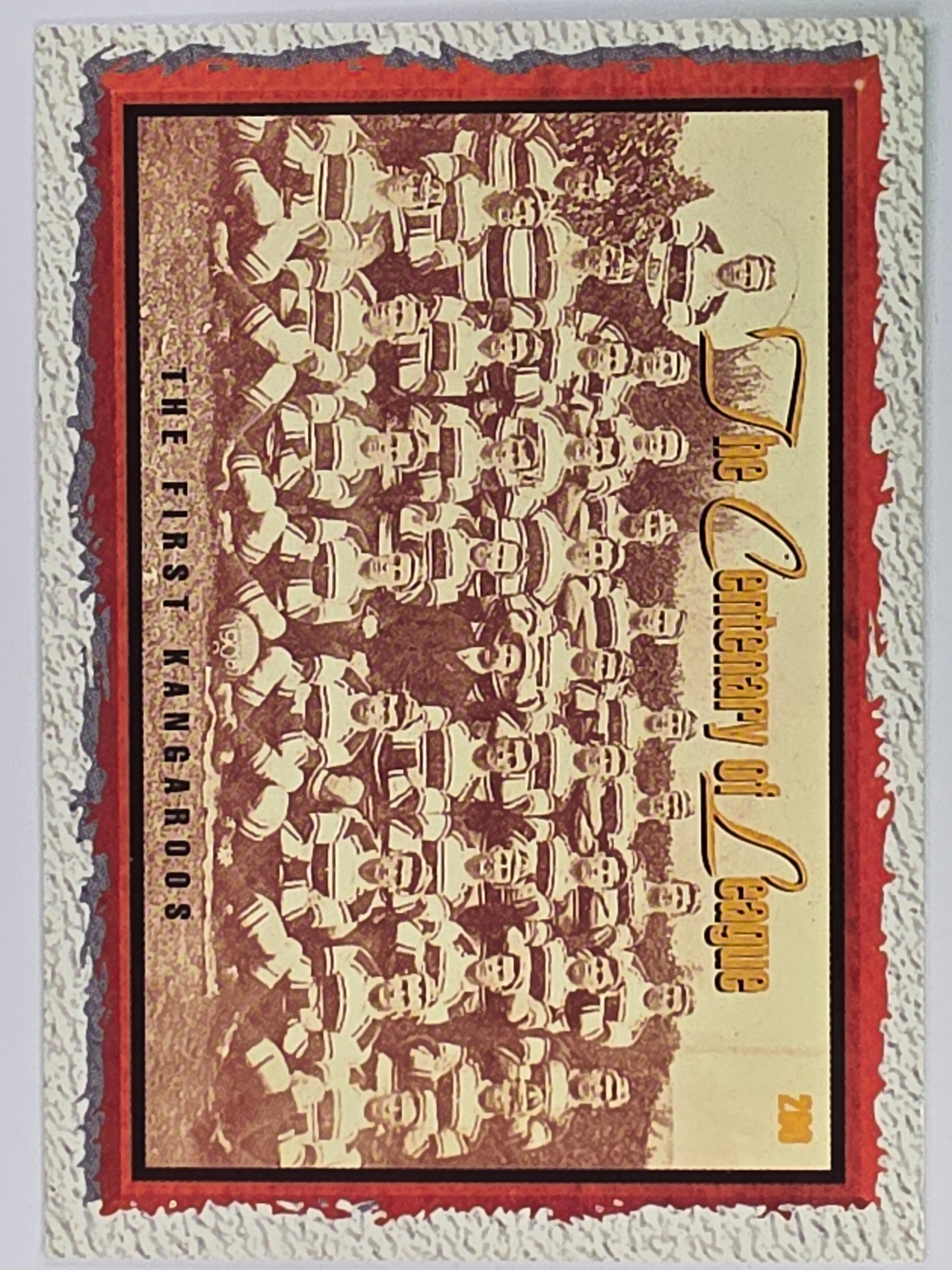 NRL 1995 Dynamic Series 2 | Base Card #200 | The First Kangaroos