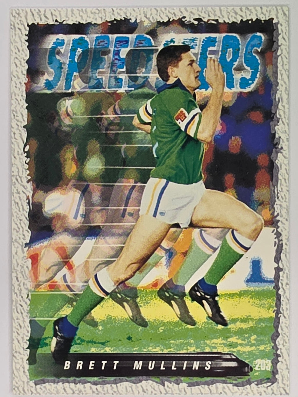 NRL 1995 Dynamic Series 2 | Base Card #203 | Brett Mullins | Canberra Raiders