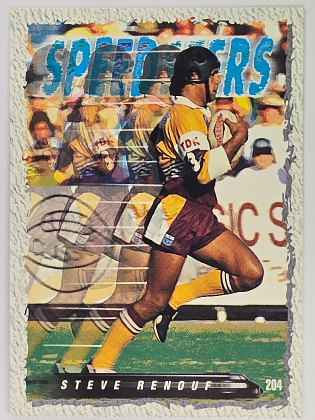 NRL 1995 Dynamic Series 2 | Base Card #204 | Steve Renouf | Brisbane Broncos