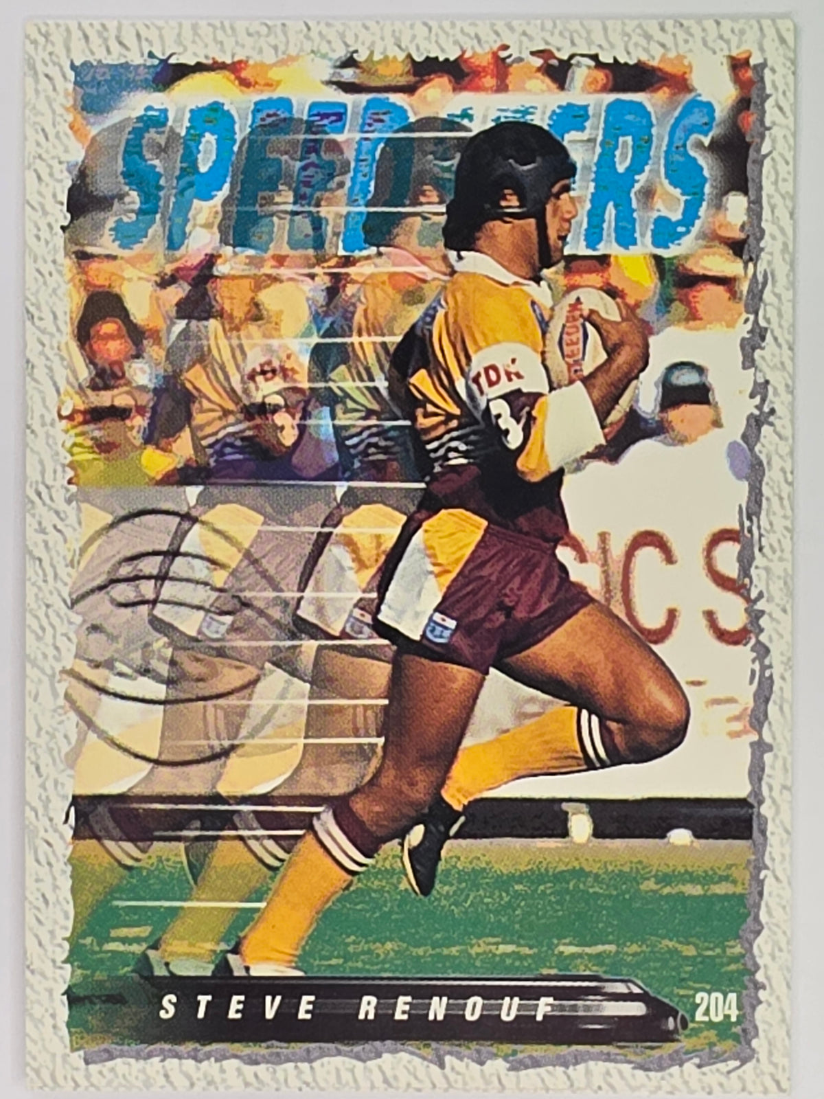 NRL 1995 Dynamic Series 2 | Base Card #204 | Steve Renouf | Brisbane Broncos