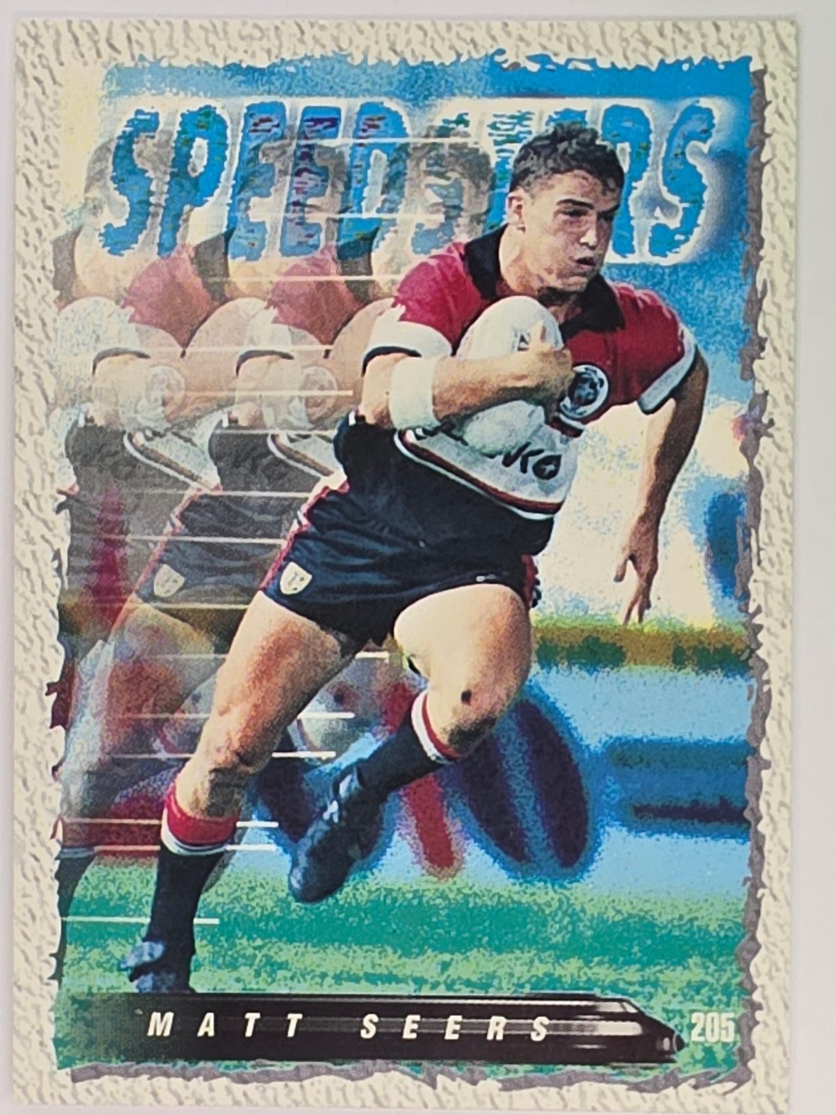 NRL 1995 Dynamic Series 2 | Base Card #205 | Matt Seers | North Sydney Bears