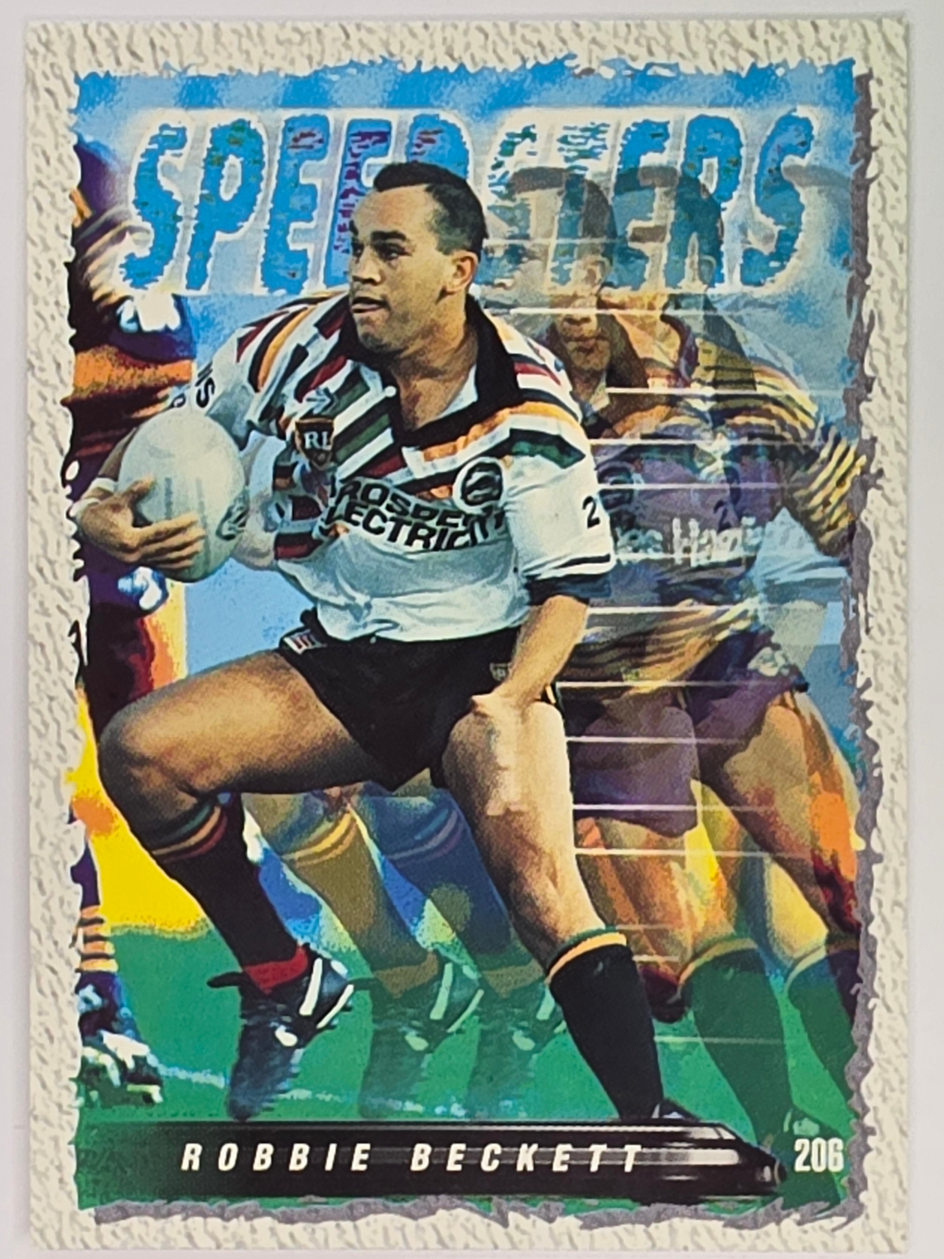 NRL 1995 Dynamic Series 2 | Base Card #206 | Robbie Beckett | Penrith Panthers