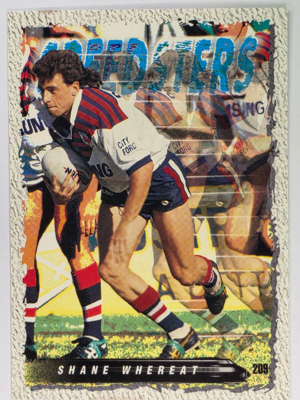 NRL 1995 Dynamic Series 2 | Base Card #209 | Shane Whereat | Sydney City Roosters