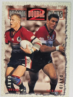 NRL 1995 Dynamic Series 2 | Base Card #215 | Gary Larson / David Fairleigh | North Sydney Bears