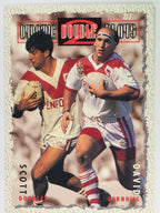 NRL 1995 Dynamic Series 2 | Base Card #217 | Scott Gourley / David Barnhill | St George Dragons