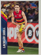AFL 2024 Footy Stars | Base Card #8 | L. SHOLL | Adelaide Crows