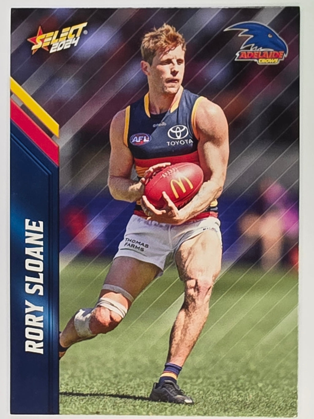 AFL 2024 Footy Stars | Base Card #9 | R. SLOANE | Adelaide Crows