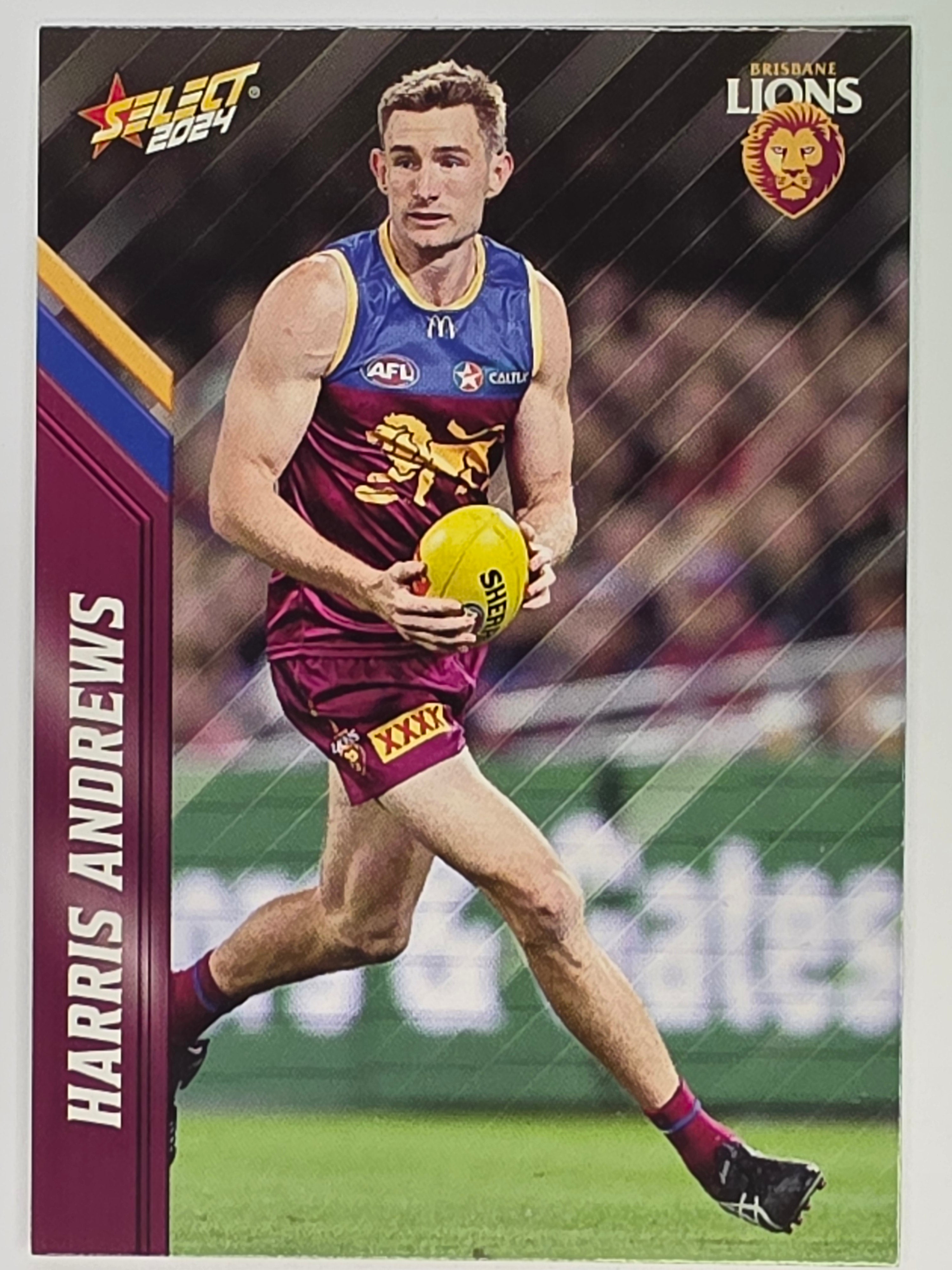 AFL 2024 Footy Stars | Base Card #11 | H. ANDREWS | Brisbane Lions