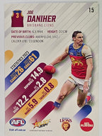 AFL 2024 Footy Stars | Base Card #15 | J. DANIHER | Brisbane Lions