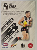 AFL 2024 Footy Stars | Base Card #31 | J. CRISP | Collingwood