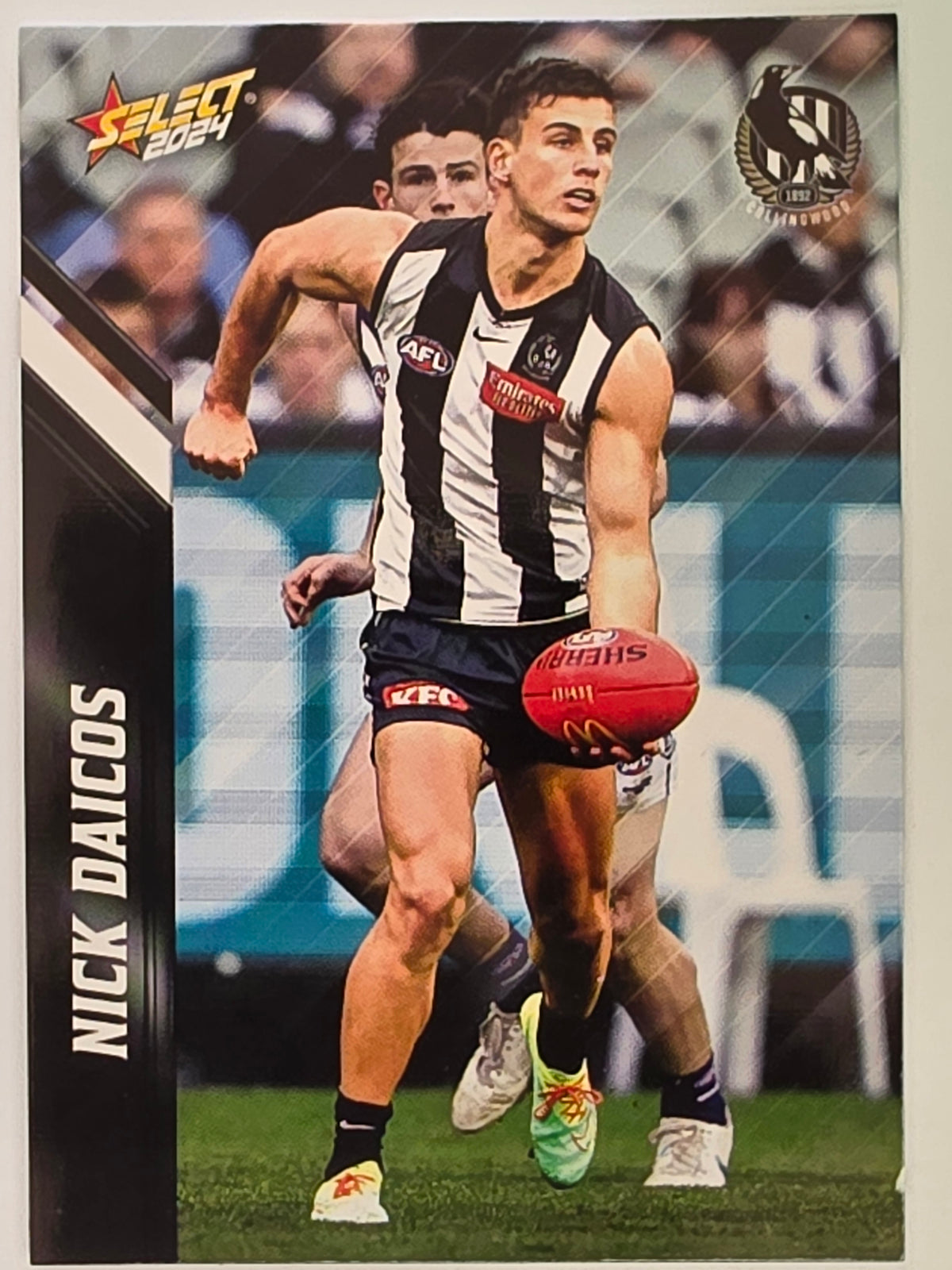 AFL 2024 Footy Stars | Base Card #33 | N. DAICOS | Collingwood