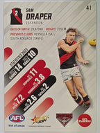 AFL 2024 Footy Stars | Base Card #41 | S. DRAPER | Essendon