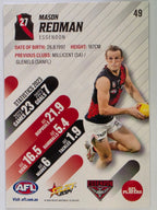 AFL 2024 Footy Stars | Base Card #49 | M. REDMAN | Essendon