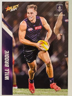 AFL 2024 Footy Stars | Base Card #52 | W. BRODIE | Fremantle Dockers