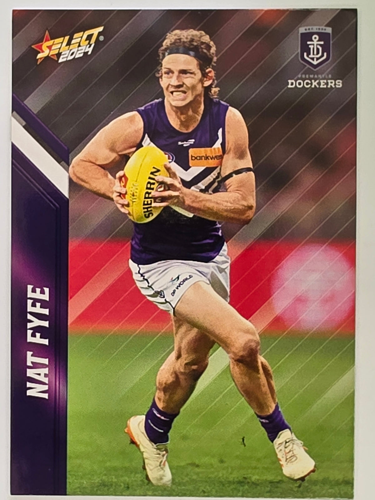 AFL 2024 Footy Stars | Base Card #54 | N. FYFE | Fremantle Dockers