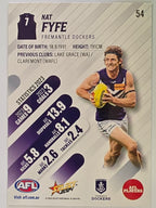 AFL 2024 Footy Stars | Base Card #54 | N. FYFE | Fremantle Dockers