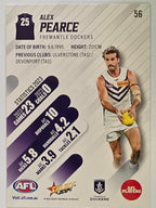 AFL 2024 Footy Stars | Base Card #56 | A. PEARCE | Fremantle Dockers