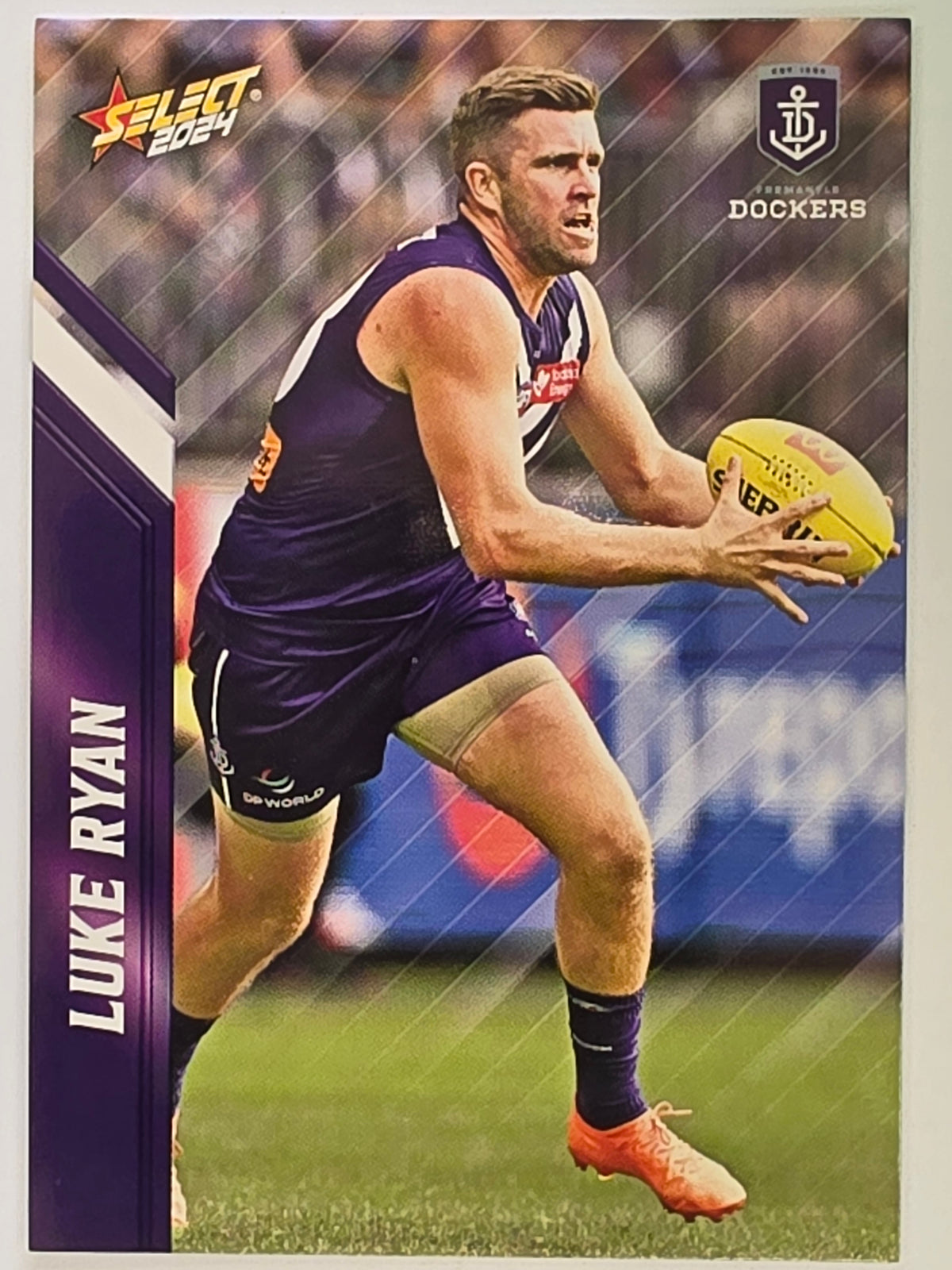 AFL 2024 Footy Stars | Base Card #57 | L. RYAN | Fremantle Dockers