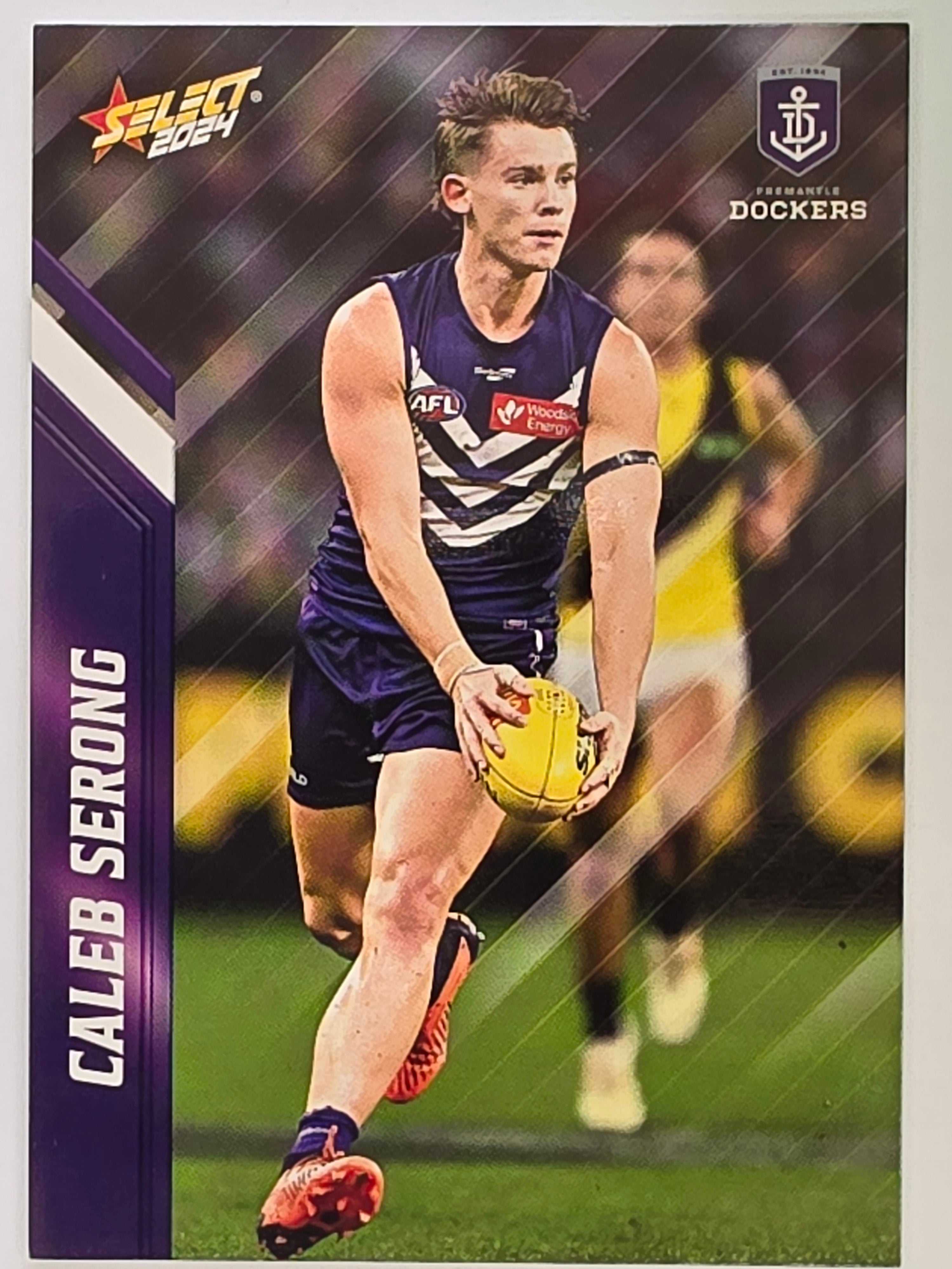 AFL 2024 Footy Stars | Base Card #58 | C. SERONG | Fremantle Dockers