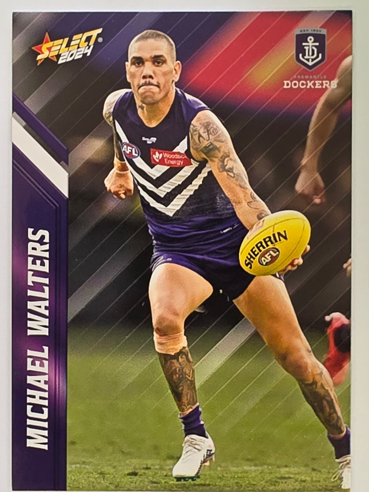 AFL 2024 Footy Stars | Base Card #59 | M. WALTERS | Fremantle Dockers