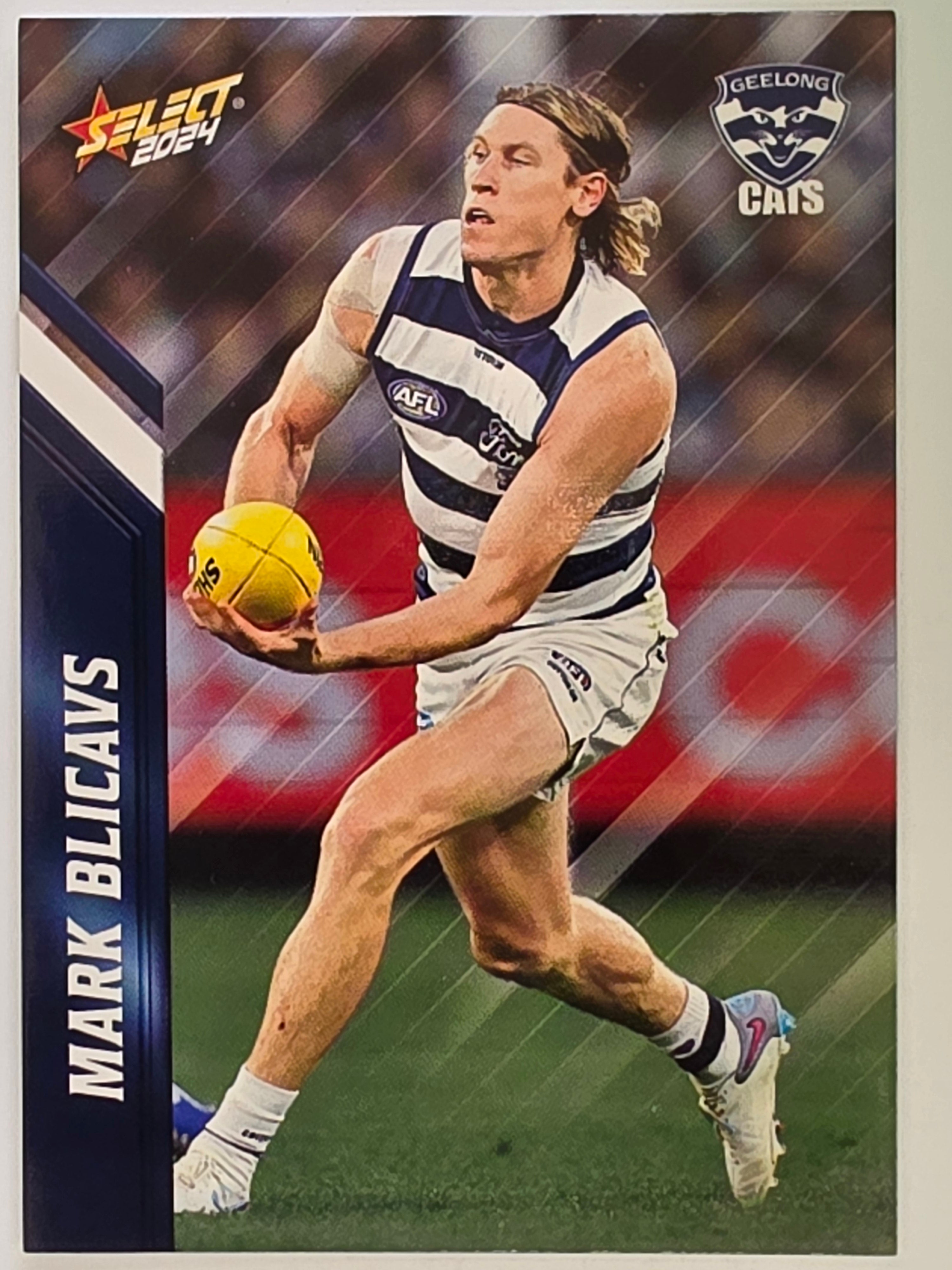 AFL 2024 Footy Stars | Base Card #61 | M. BLICAVS | Geelong Cats