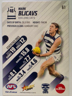 AFL 2024 Footy Stars | Base Card #61 | M. BLICAVS | Geelong Cats
