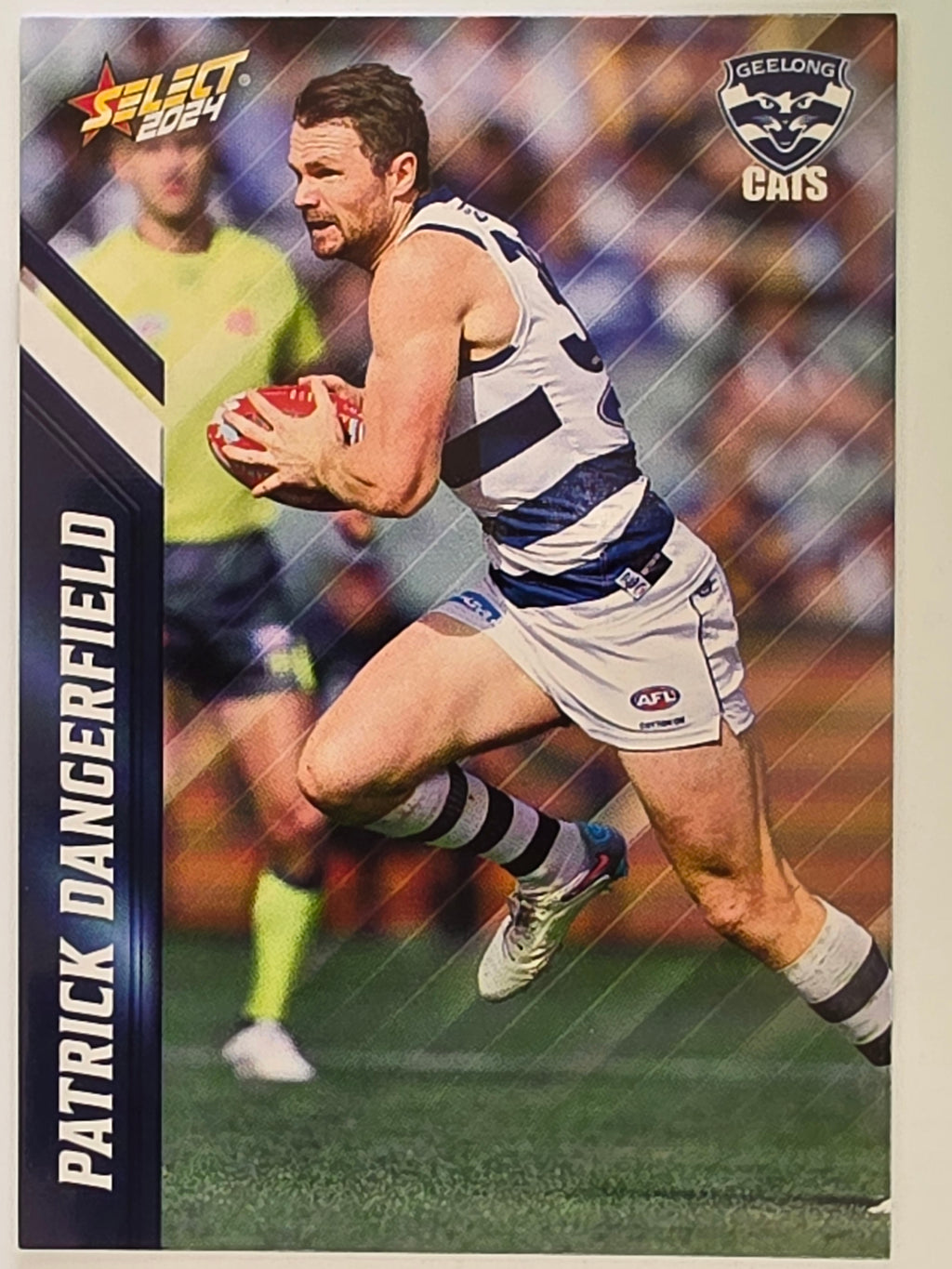 AFL 2024 Footy Stars | Base Card #63 | P. DANGERFIELD | Geelong Cats