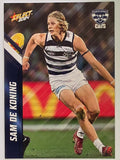 AFL 2024 Footy Stars | Base Card #64 | S. DE KONING | Geelong Cats
