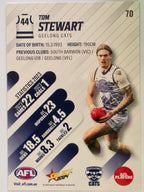 AFL 2024 Footy Stars | Base Card #70 | T. STEWART | Geelong Cats