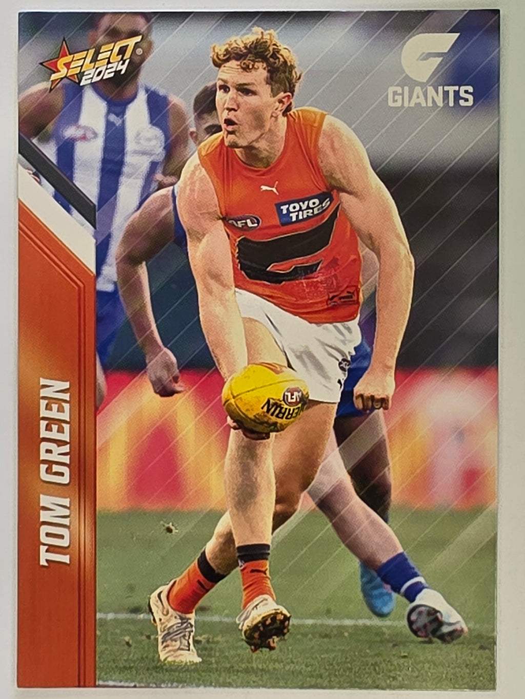 AFL 2024 Footy Stars | Base Card #73 | T. GREEN | Giants