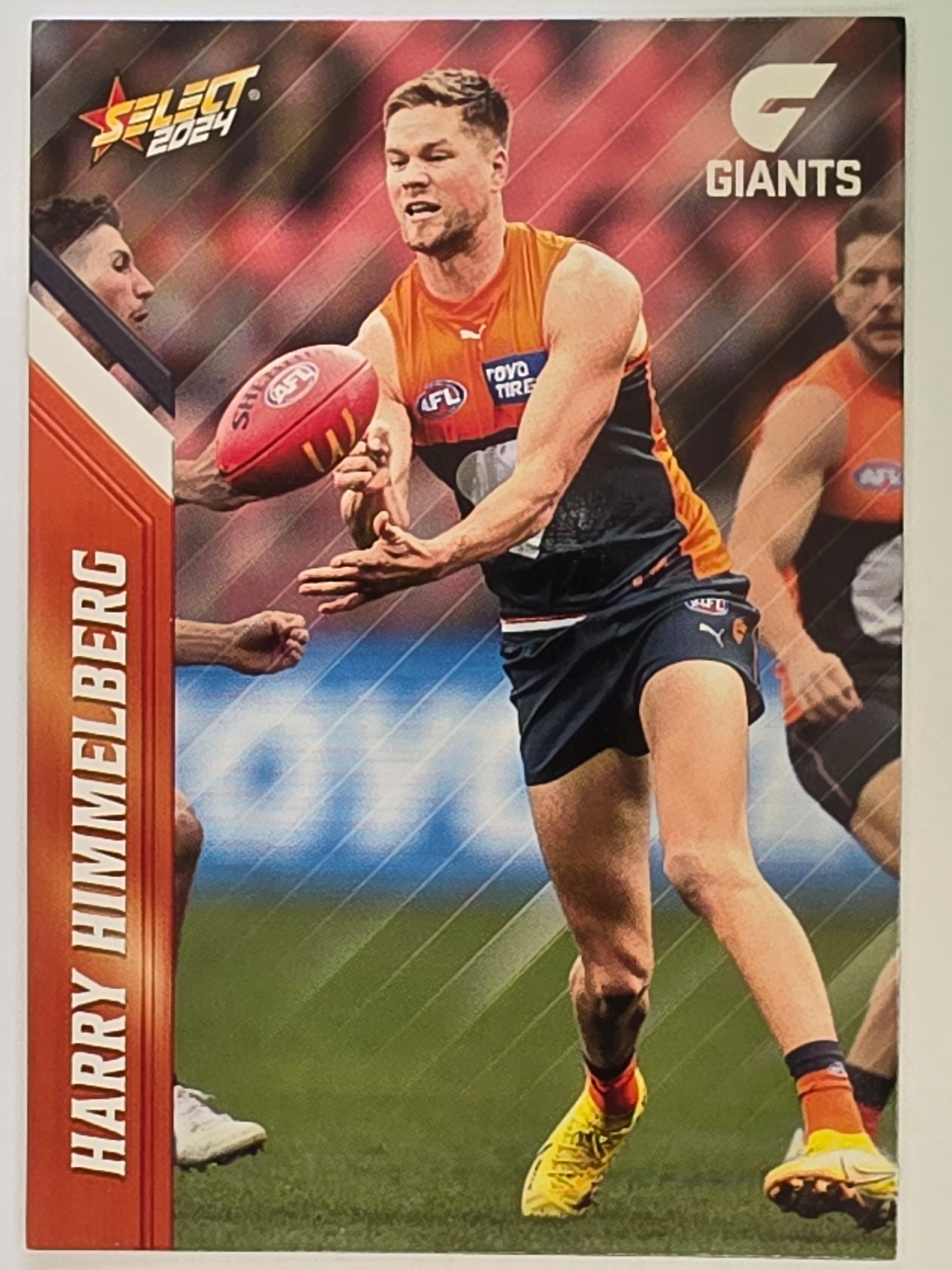 AFL 2024 Footy Stars | Base Card #76 | H. HIMMELBERG | Giants