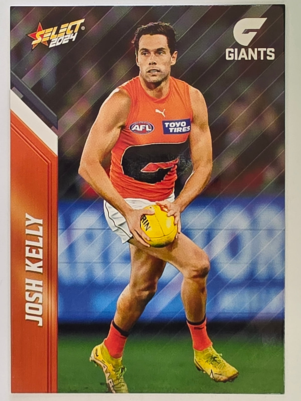 AFL 2024 Footy Stars | Base Card #77 | J. KELLY | Giants