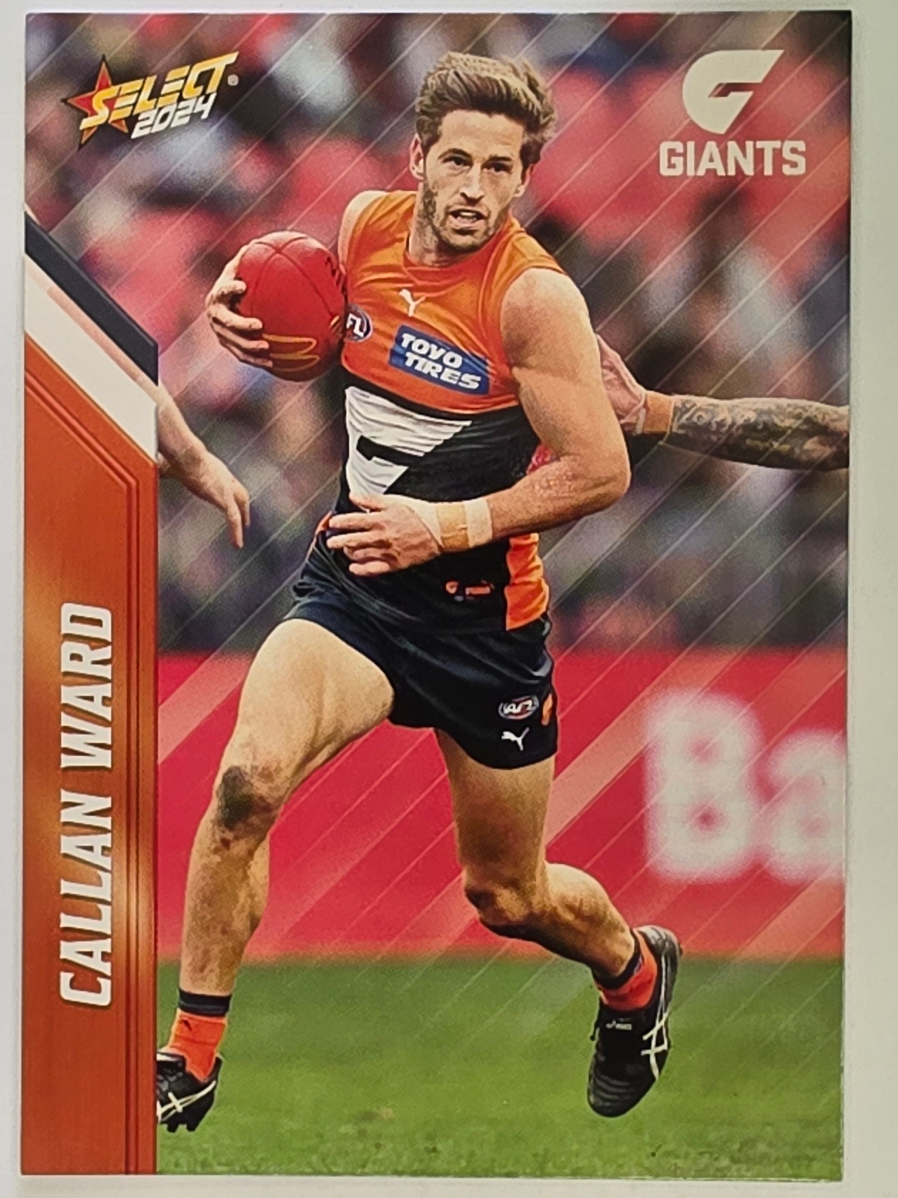 AFL 2024 Footy Stars | Base Card #79 | C. WARD | Giants