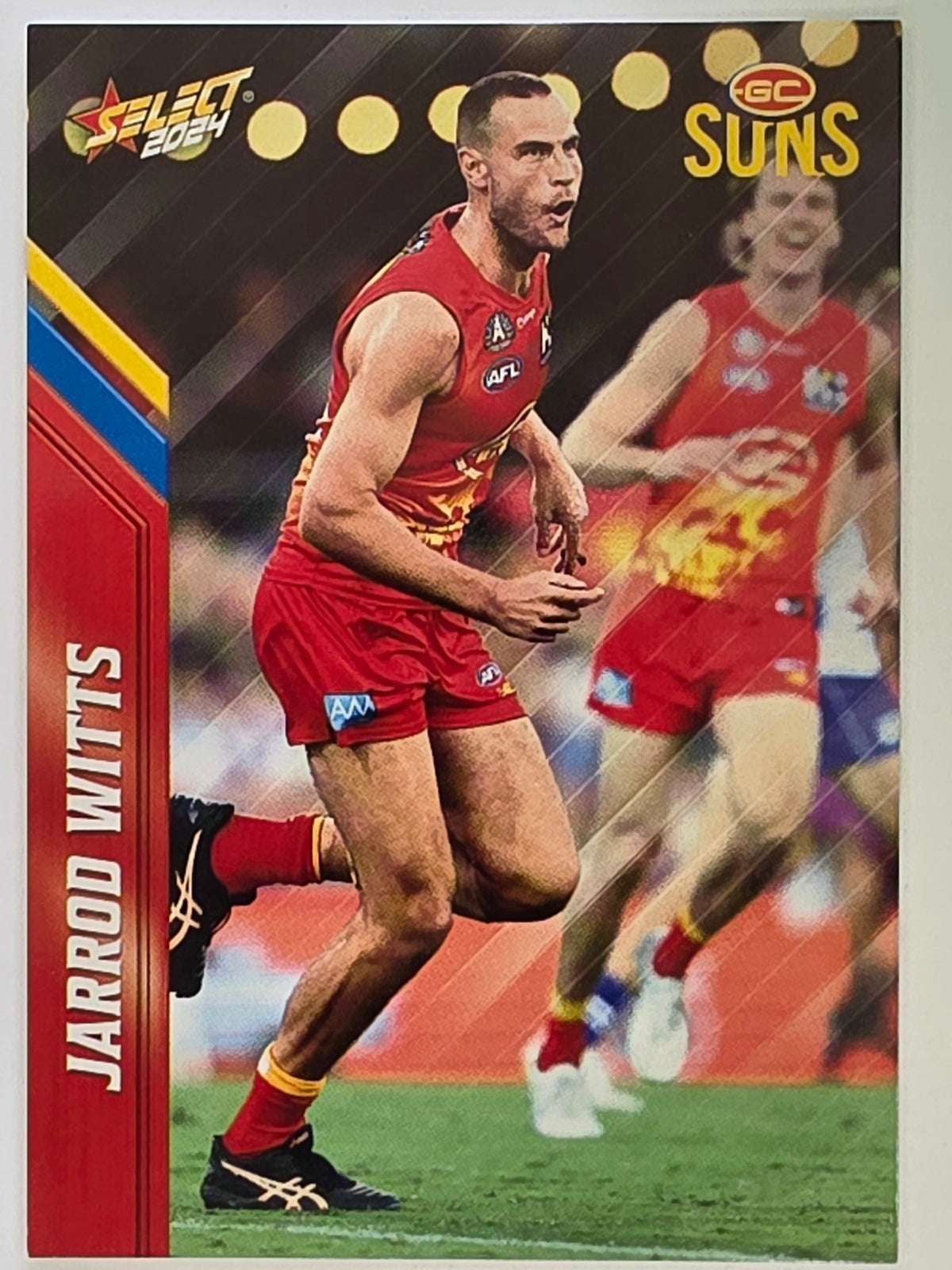 AFL 2024 Footy Stars | Base Card #90 | J. WITTS | Gold Coast Suns