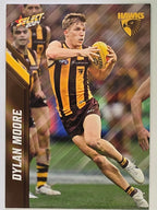 AFL 2024 Footy Stars | Base Card #96 | D. MOORE | Hawthorn