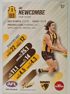 AFL 2024 Footy Stars | Base Card #97 | J. NEWCOMBE | Hawthorn