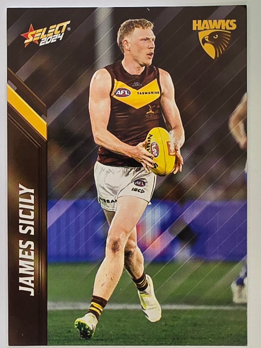 AFL 2024 Footy Stars | Base Card #98 | J. SICILY | Hawthorn