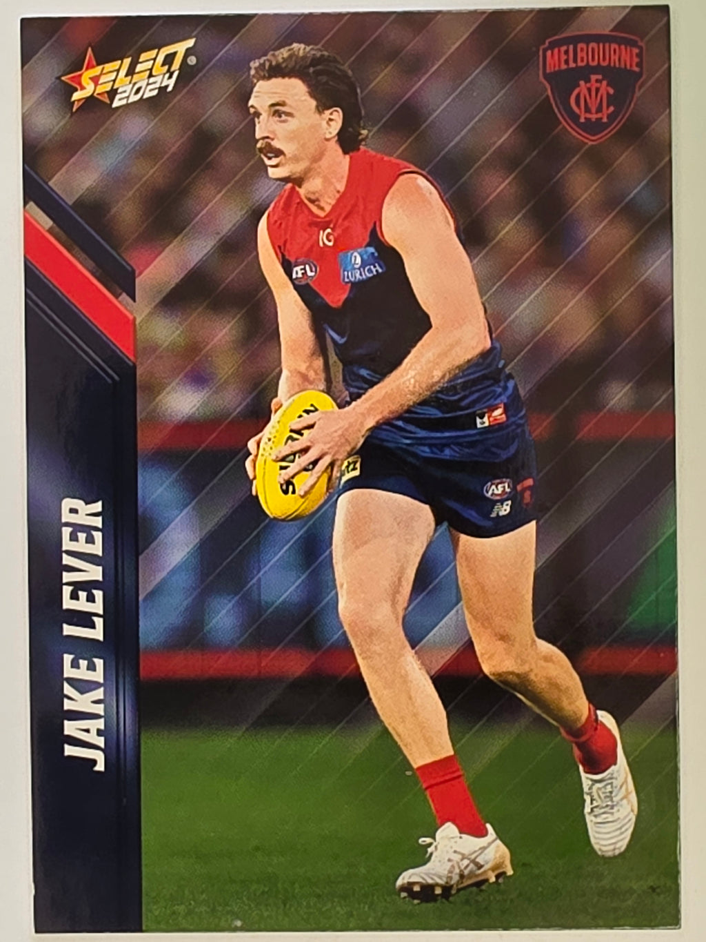 AFL 2024 Footy Stars | Base Card #104 | J. LEVER | Melbourne