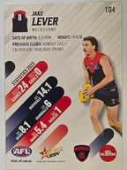 AFL 2024 Footy Stars | Base Card #104 | J. LEVER | Melbourne