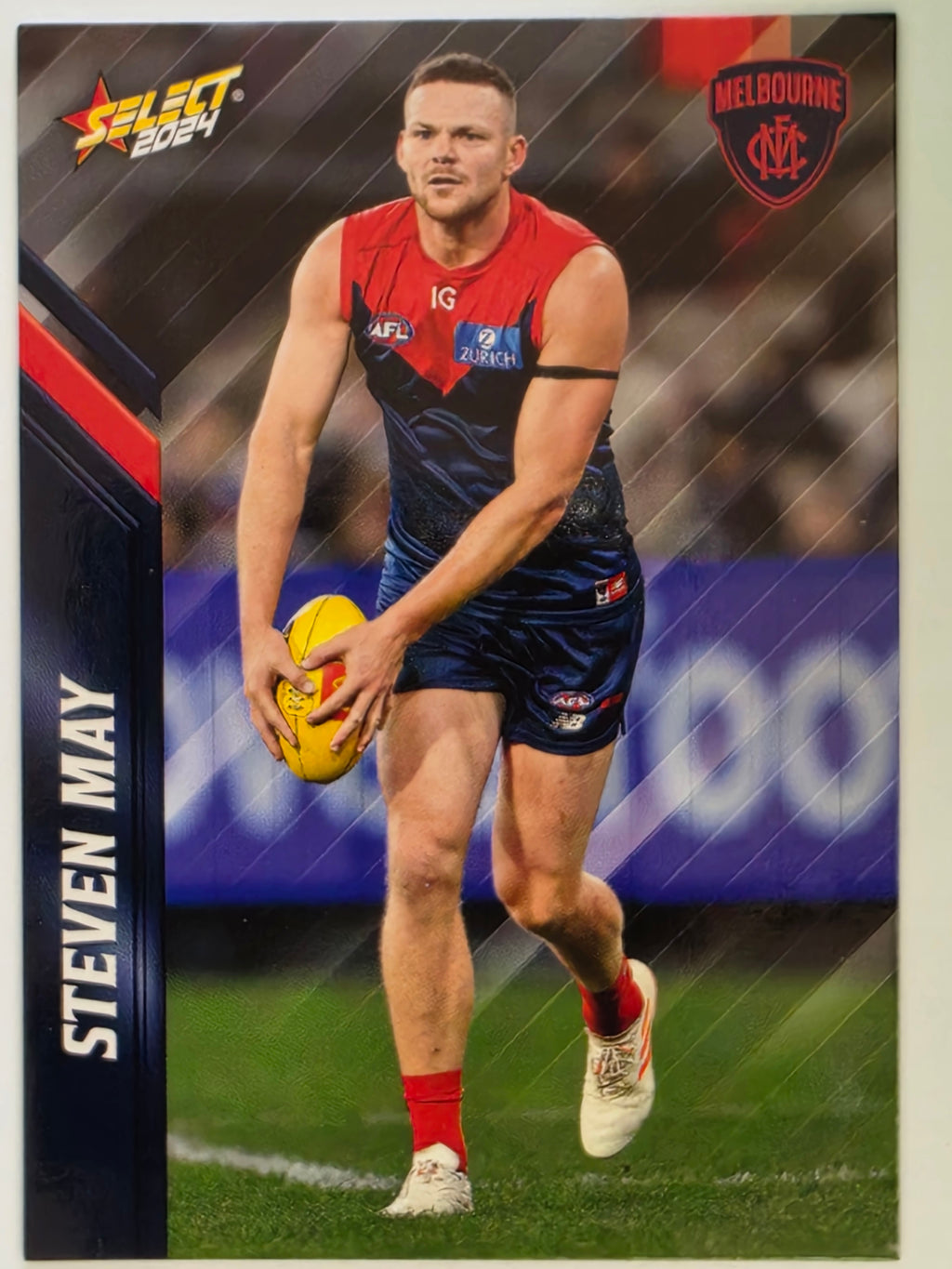 AFL 2024 Footy Stars | Base Card #105 | S. MAY | Melbourne