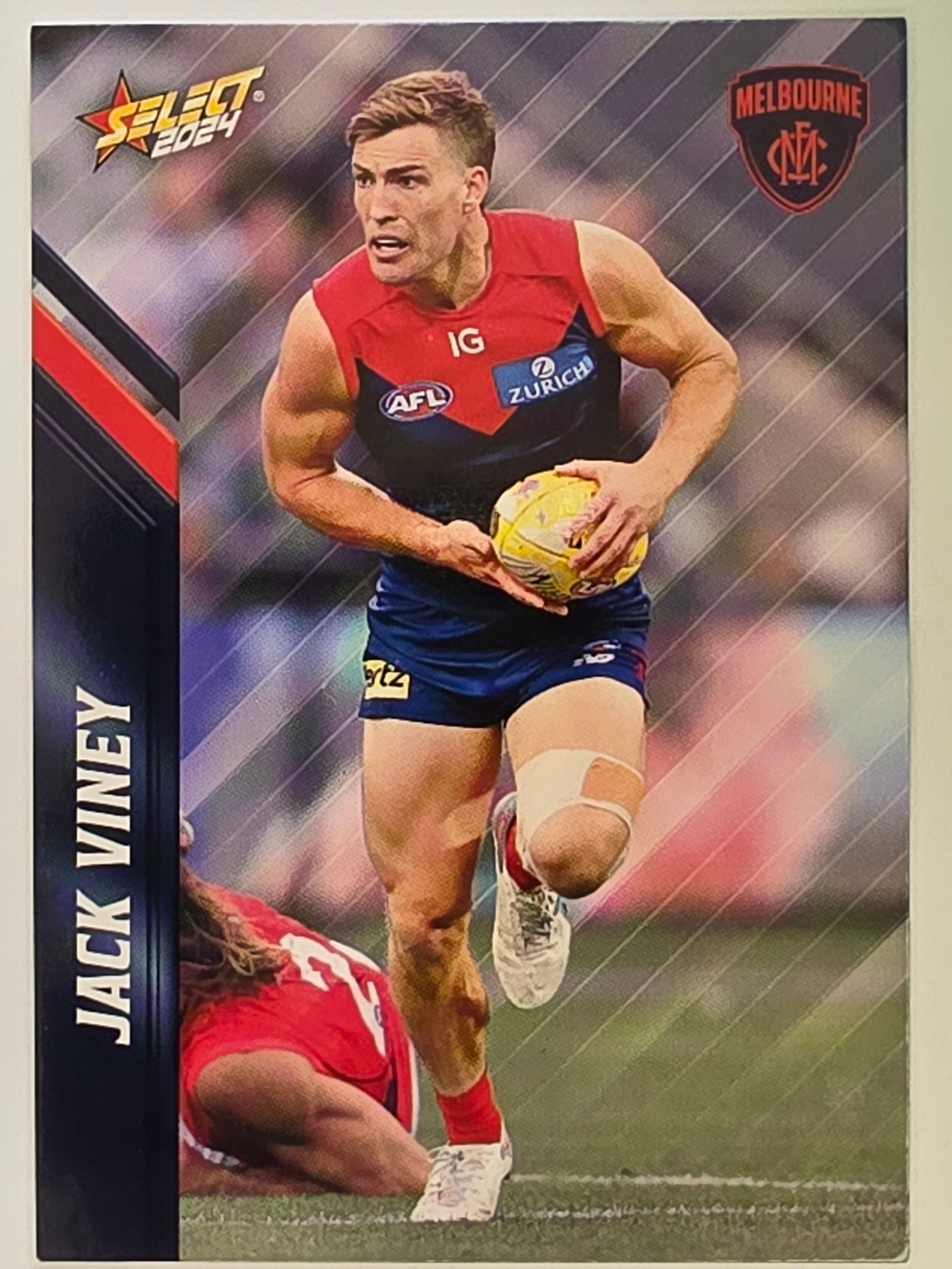 AFL 2024 Footy Stars | Base Card #110 | J. VINEY | Melbourne