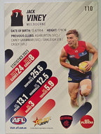 AFL 2024 Footy Stars | Base Card #110 | J. VINEY | Melbourne