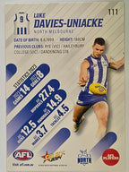 AFL 2024 Footy Stars | Base Card #111 | L. DAVIES-UNIACKE | North Melbourne
