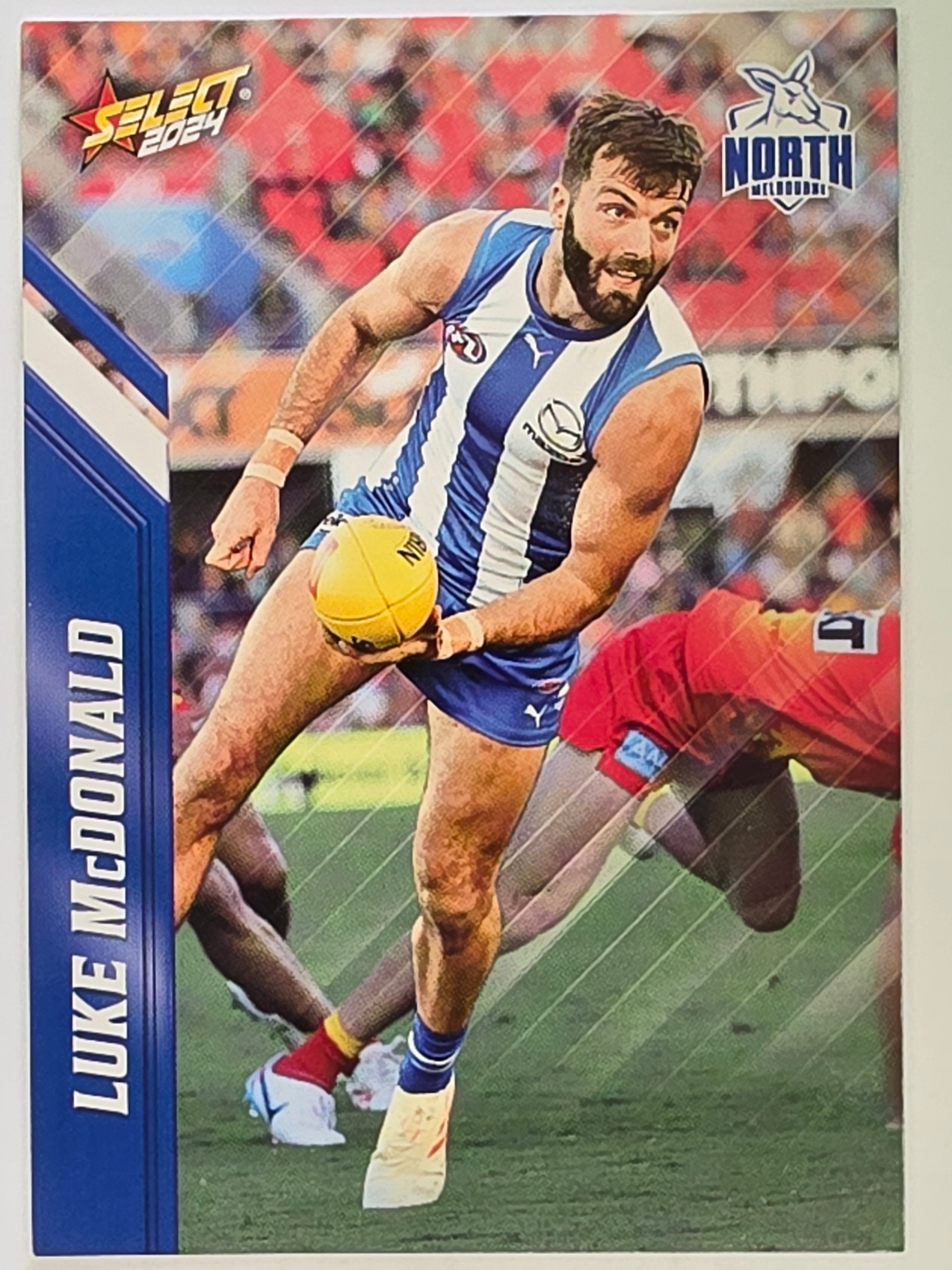 AFL 2024 Footy Stars | Base Card #115 | L. McDONALD | North Melbourne
