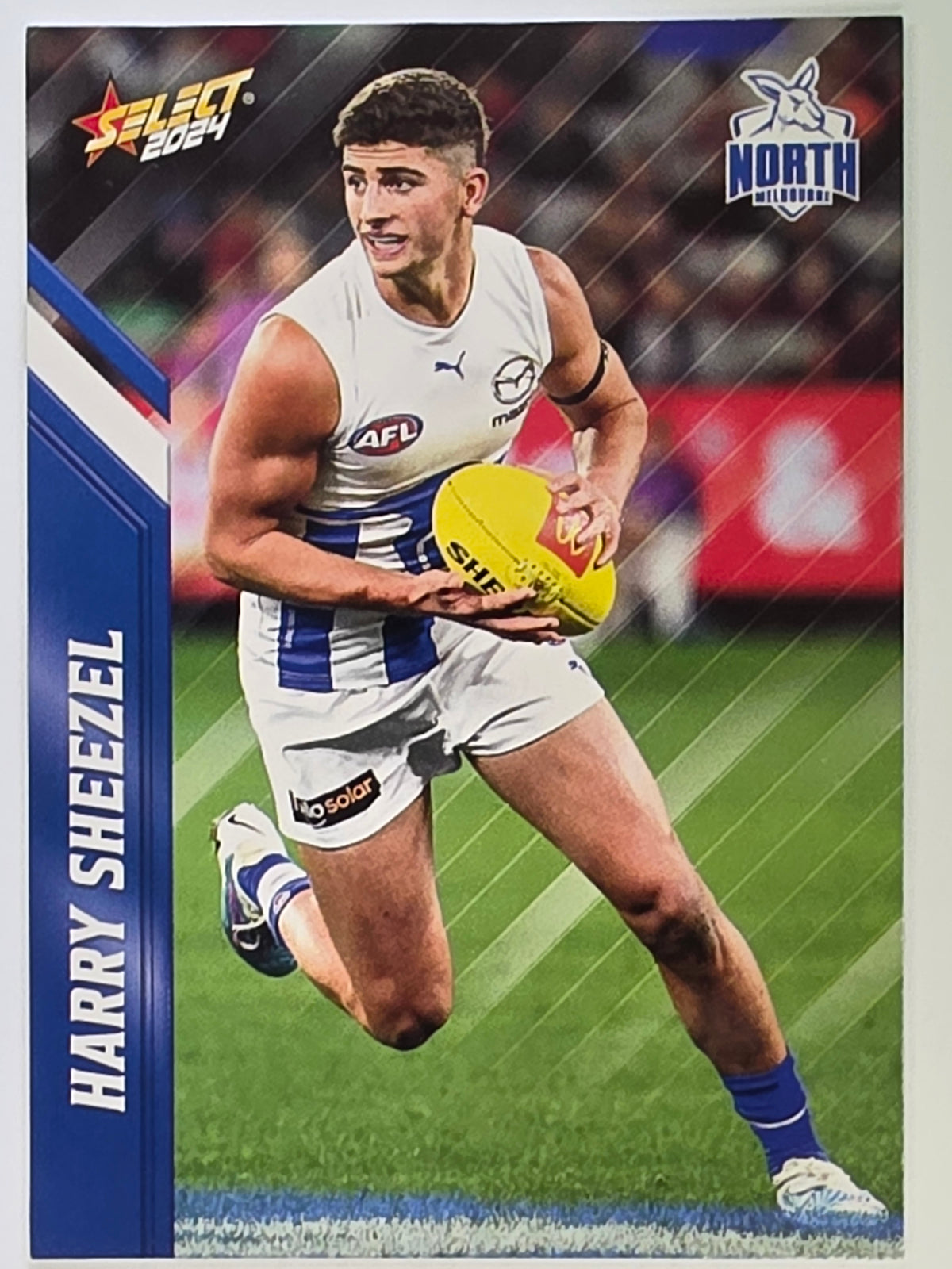 AFL 2024 Footy Stars | Base Card #117 | H. SHEEZEL | North Melbourne