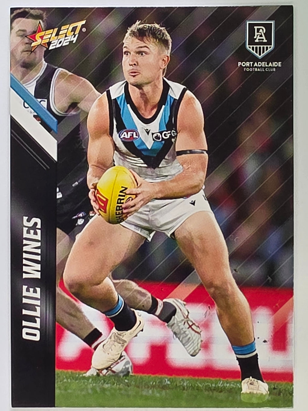 AFL 2024 Footy Stars | Base Card #130 | O. WINES | Port Adelaide