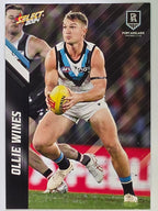 AFL 2024 Footy Stars | Base Card #130 | O. WINES | Port Adelaide